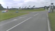 Wypadek na motocyklu przy 220km/h