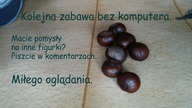 Jak zrobić ludziki i nie tylko, z kasztanów