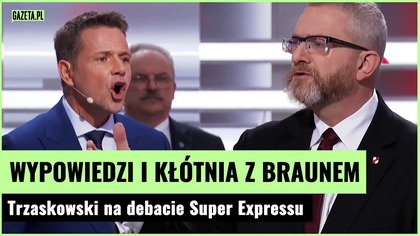 Wszystkie wypowiedzi Trzaskowskiego.  Debata Super Expressu | Gazeta.pl