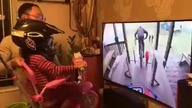 Symulator jazdy na rowerze