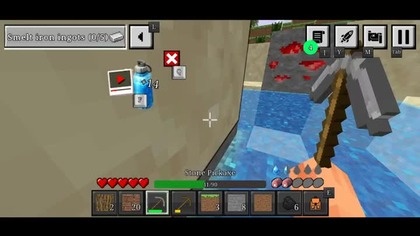 In the original, redstone doesnt generate like that #game #minecraft #gaming #browsegame #Short