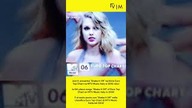 Taylor Swift is 6th place of Euro Top Chart on MTV Music Italy in 2014 #shorts