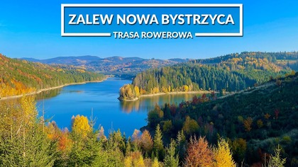 Trasa rowerowa: Piękne szutry nad zalewem Nowa Bystrzyca (Słowacja) | Pętla 50 km