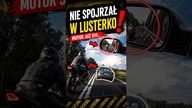Audi zmienia tor jazdy a motocyklista był już obok  #shorts #dashcam #motorcycle