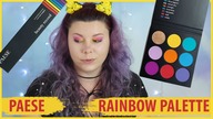 KOLOROWY MAKIJAŻ PALETKĄ RAINBOW OD PAESE