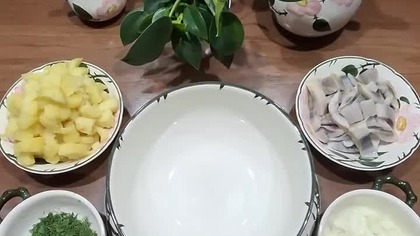 ŚLEDŹ Z KARTOFLAMI #kuchnia Romana