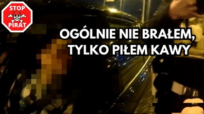 Zaczął się dziwnie zachowywać i wysypał się na teście.  STOP PIRAT