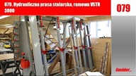 079  Hydrauliczna prasa stolarska, ramowa  VSTR 3000