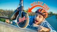 Hulajnoga elektryczna z OGROMNYMI kołami 