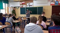 14. 02. 2018 XVI warsztaty plastyczne Leśnego Klubu Orła Białego w Szkole Podstawowej nr 330