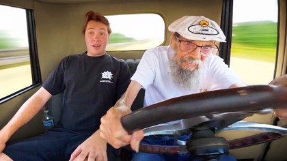 Riding with a 100 Year Old Car Club