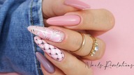 Spring design nails art tutorial /Elisium Nails