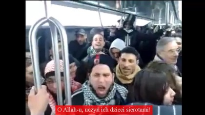 Islam religia pokoju tolerancji i miłości w autobusie - Dni Kultury Muzułmańskiej