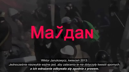 MAJDAN.  Geneza wojny.