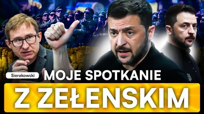 PIEKŁO ZEŁENSKIEGO.  JEST JAK W TRANSIE SIERAKOWSKI ZDRADZA TAJEMNICE PREZYDENTA UKRAINY