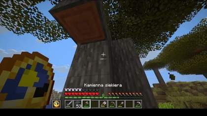 Cutting down a tree #minecraft #game #gaming #ASMR #Short #Shorts