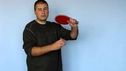 Jak odbierać ścięte piłki w tenisie stołowym