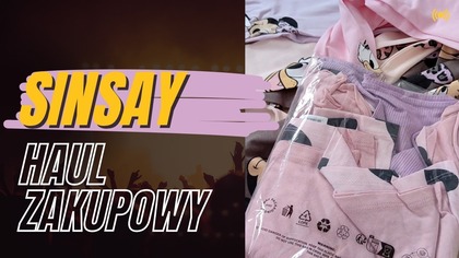 HAUL ZAKUPOWY Z SINSAY