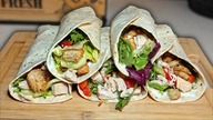Tortilla z piersią kurczaka - Lekki letni obiad!