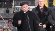 13.01.2015 Konf. prasowa Prezesa PiS J.Kaczyńskiego przed KWK Pok&oacute;j / Jarosław Kaczyński