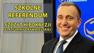 Szkolne referendum  Szczyt hipokryzji PO