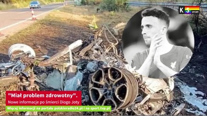 Diogo Jota nie żyje. Piłkarz Liverpoolu, który w czwartek rano zginął w północno-zachodniej Hiszpanii w wypadku samochodowym, udawał się do swojego klubu po urlopie spędzonym w ojczyźnie. Po tragedii policja ujawniła najnowsze wyniki śledztwa.

Więcej: https://polskieradio24.pl/artykul/3546297,mial-problem-zdrowotny-nowe-informacje-po-smierci-diogo-joty
-------------------------------------
Oglądaj nasz wydarzeń sportowych dostępny sportowych antenach KSTV.
Więcej informacji na portalu: https://polskieradio24.pl i na https://sport.tvp.pl

WSZYSTKIE PRAWA ZASTRZEŻONE