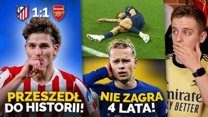 Arsenal wciąż NIEPOKONANY w Lidze Mistrzów! Mudryk ZAWIESZONY NA 4 LATA! Hakimi kontuzjowany...