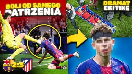 Fermin Lopez JAKOŚ TO PRZEŻYŁ Atletico w PÓŁFINALE po 9 latach! Barcelona ODPADŁA z Ligi Mistrzów!