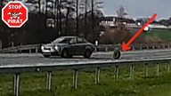 Koło odpada z auta na trasie Lublin-Warszawa STOP PIRAT