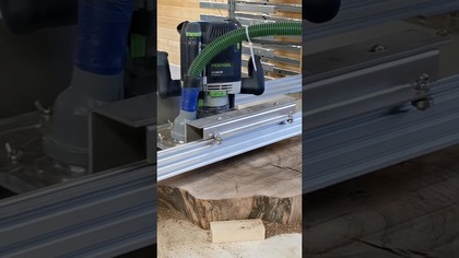Niezbędnik w każdej stolarni ! Polecam #woodworking #routersled #router #sled #tot!