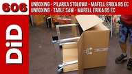 606. Unboxing - piła stołowa Mafell Erika 85 EC / Unboxing - table saw - mafell ERIKA 85 EC