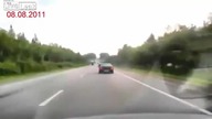 Straszny wypadek samochodowy