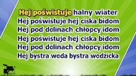 Biesiada Hej bystra wodo bez gitar dla gitarzystów
