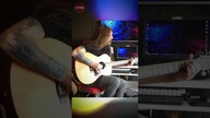 Guitar Setup - Walden G550 E / Elixir NanoWeb Bronze Custom Light 11-52 #shorts
