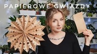 PAPIEROWE gwiazdy w 5 minut - PROSTE