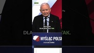 Niemcy chcą nam zabrać państwo.  Kaczyński podczas konferencji programowej
