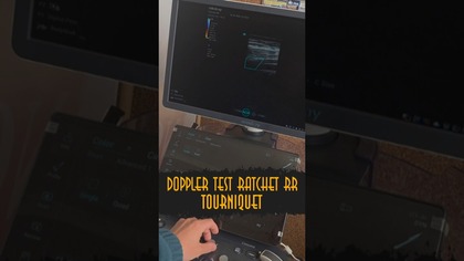  RHINO RESCUE RATCHET  TEST NA KOŃCZYNIE | BADANIE DOPPLEROWSKIE