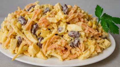 Sałatka Litewska  przepis szybki i przepyszny