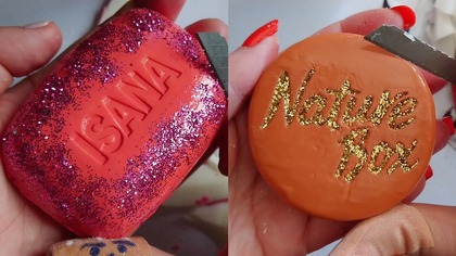 Soap Carving ASMR Relaxing Sounds no talking Satisfying ASMR Video