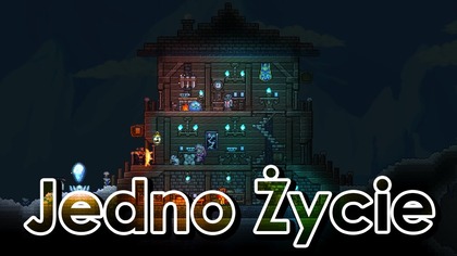 Terraria 1 ŻYCIE - Nareszcie zrobi się trudniej [Próba 2] (PPP Odc.  91)