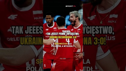 TAK JEEEST POLSKA  ROZGROMIŁA UKRAINĘ  3:0