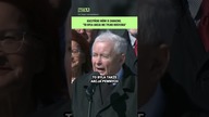 Zakłócone wystąpienie Kaczyńskiego.  Agentura Putina działa #shorts