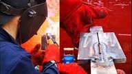 Jak Spawać Przetop Elektrodą Zasadową 7018  Blachy Doczołowo BW w Pozycji Pionowej