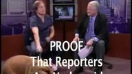 Ciężkie życie reportera TV