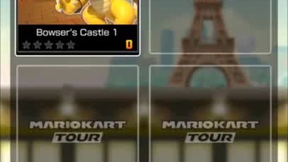 Mario Kart Tour Paris Tour Luigi Cup Bowsers Castle 1