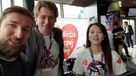 Cyberpunk 2077 V samurai jacket for Charity GOCC (WOŚP) in Tokyo