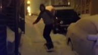 Miejski snowboard