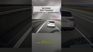 Blokujesz lewy? Usłyszysz to!  Słowak wściekły  #lewypas #polskiedrogi #awantura