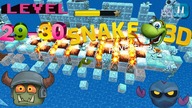 Snake 3D Adventures gameplay Walkthrough Tutorial Justbaby gaming Level 29-30 cartoon video game