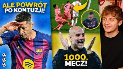 Lewandowski ZDOBYŁ HATTRICKA! Święto Pepa Guardioli! Skorupski i Bednarek KONTUZJOWANI
